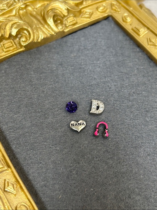 Jewelry - Bundle of Charms for living locket - 4 charms